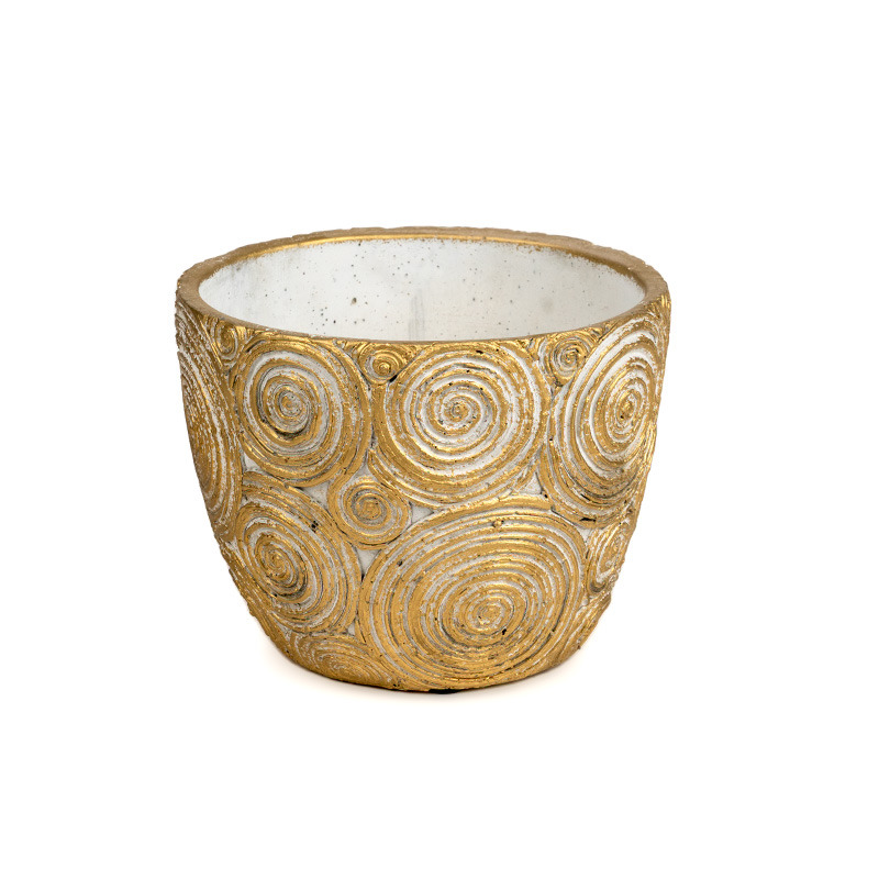 Circo kőkasp&oacute; antikolt arany 13,5x10,5cm