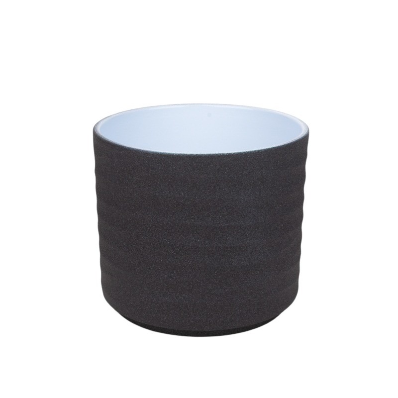 érdes felületű Wave hengerkaspó grafit 14cm