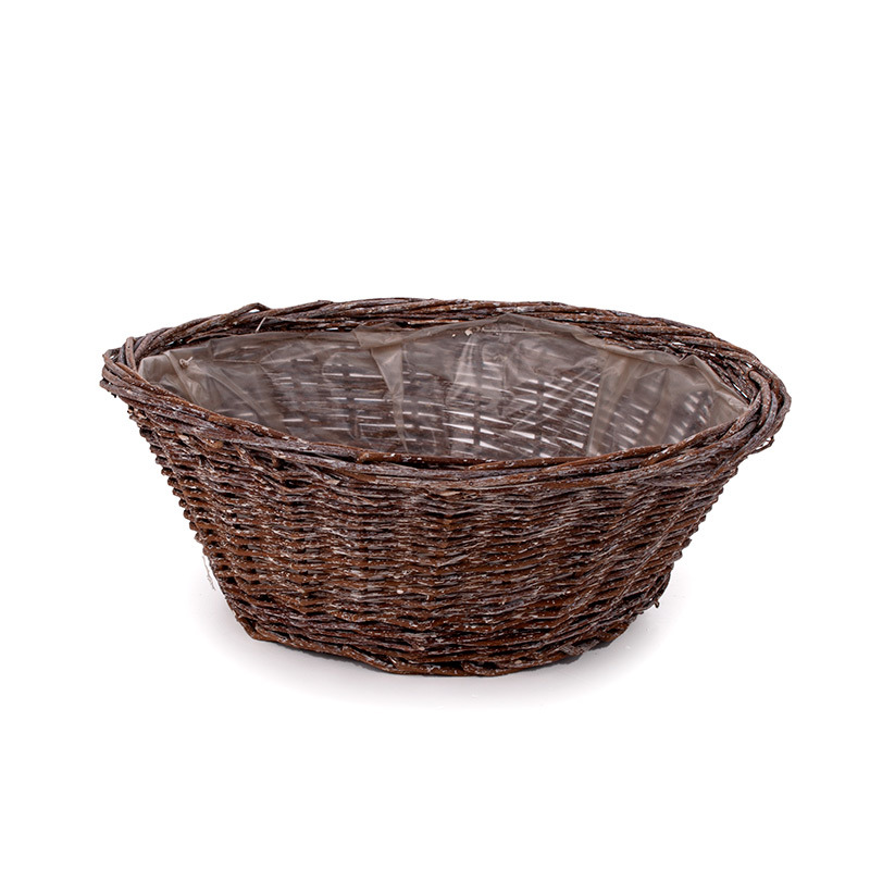 vessző t&aacute;l antikolt sz&uuml;rke 30x11cm