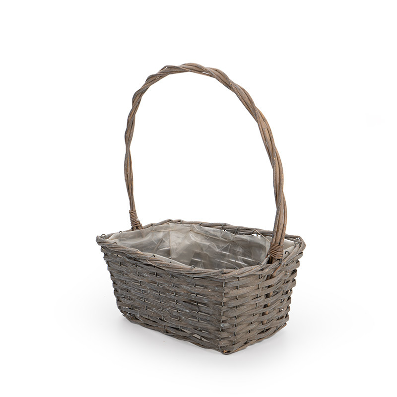 sz&ouml;gletes has&iacute;tott fa f&uuml;les kos&aacute;r sz&uuml;rke 32x22x15/42cm