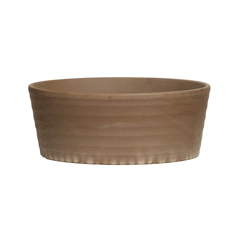 Sol vízálló agyag ültetőtál bazalt 22cm