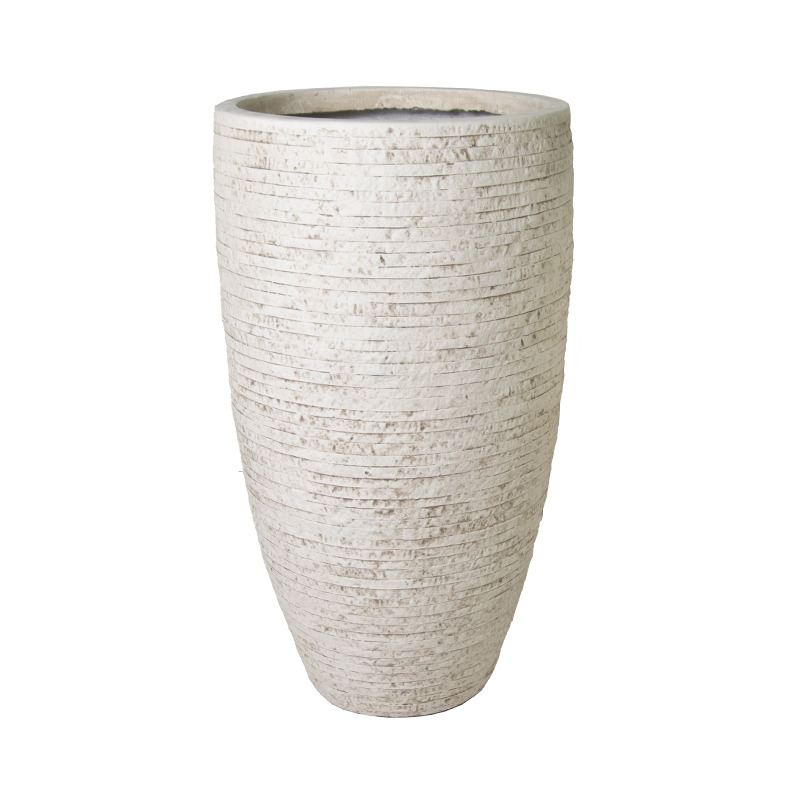 Ontario Vase Giant kompozit n&ouml;v&eacute;nytart&oacute; homoksz&iacute;n 34x66cm