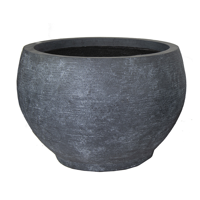 Ontario Globe Giant kompozit növénytartó grafit 80x56cm