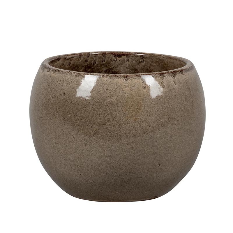 Singa Globe ker&aacute;mia n&ouml;v&eacute;nytart&oacute; macchiato 43x32cm