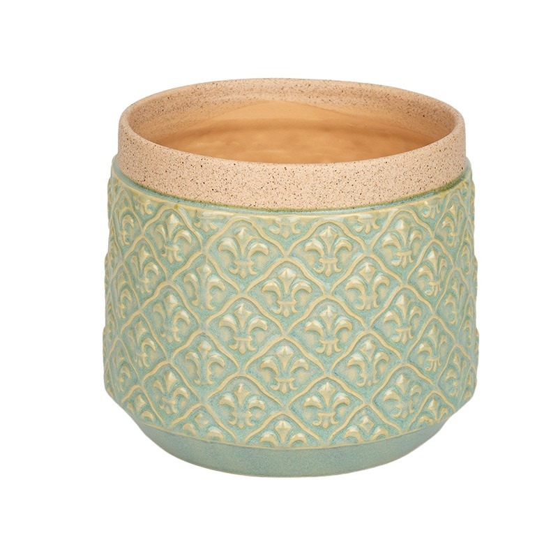 Montpellier ker&aacute;mia kasp&oacute; top&aacute;zz&ouml;ld 18x15cm