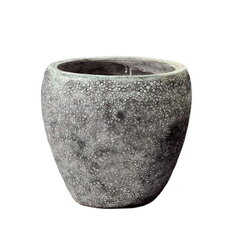 Byron Monica ker&aacute;mia n&ouml;v&eacute;nytart&oacute; savmaratott z&ouml;ldesbarna 36x34cm