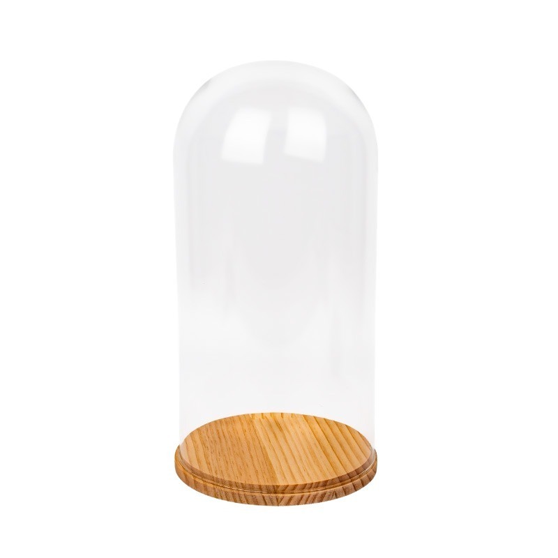 üvegbúra fa talpon 15x30cm