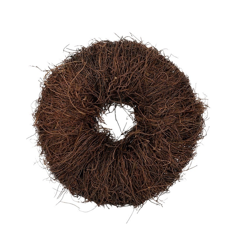 Zane vessző koszorúalap barna 37x12cm