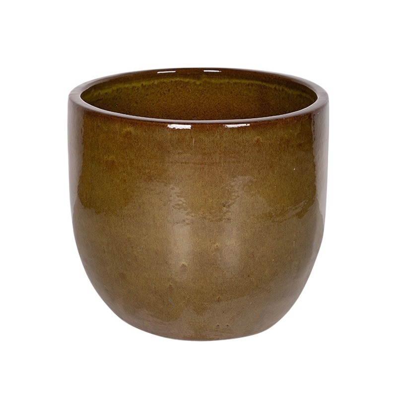 Aspen Classic kerámia növénytartó szett olivabarna 59x50cm