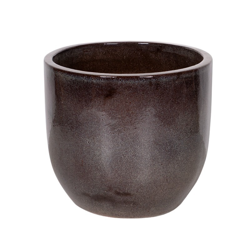 Aspen Classic kerámia növénytartó szett rusztikus barna 48x43,5cm