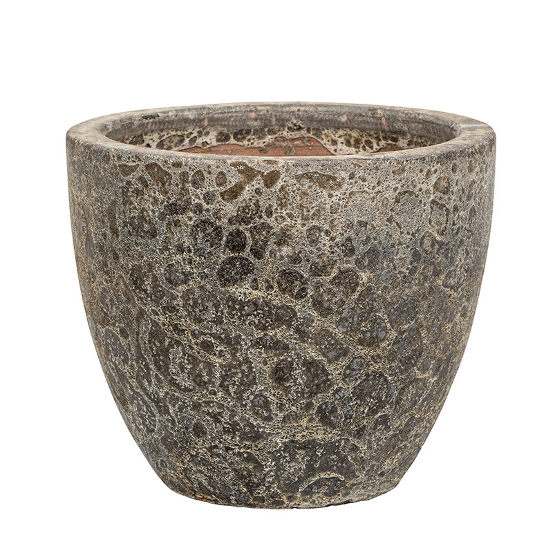 Brisbane Classic ker&aacute;mia n&ouml;v&eacute;nytart&oacute; savmaratott barna 37x33cm