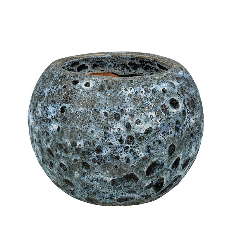 Brisbane Globe High ker&aacute;mia n&ouml;v&eacute;nytart&oacute; savmaratott fekete 48x36cm