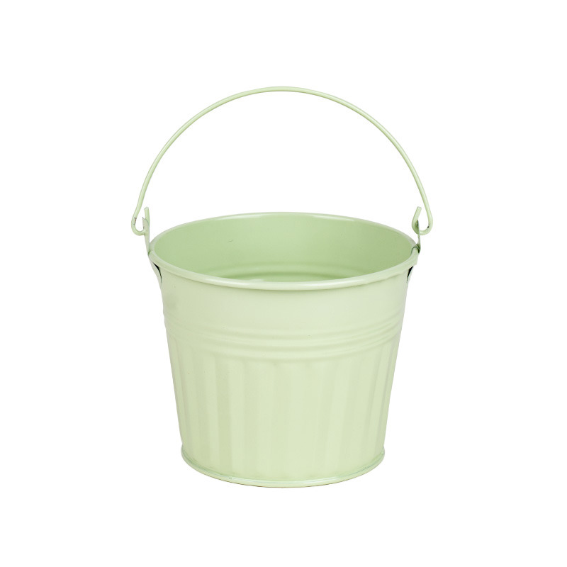 Esmé fém vödör mentazöld 16,2x15