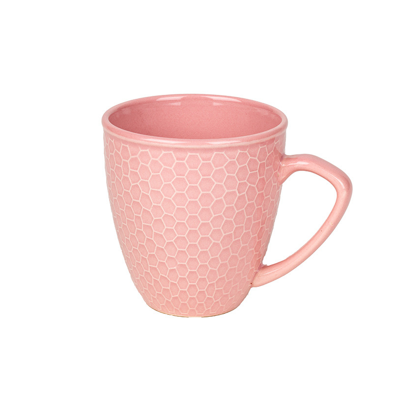 kerámia bögre rózsaszín 10,5x11cm