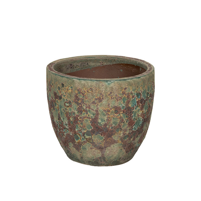 Wellington Classic ker&aacute;mia n&ouml;v&eacute;nytart&oacute; savmaratott z&ouml;ldesbarna 22,5x19,5cm