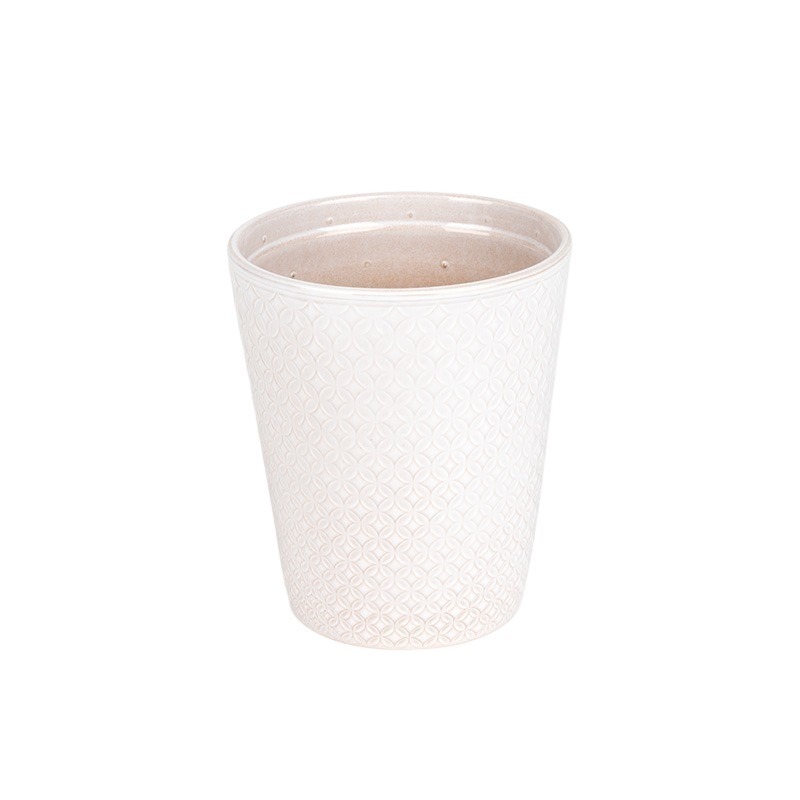 Oslo Star orchidea váza fehér 13,5x16cm