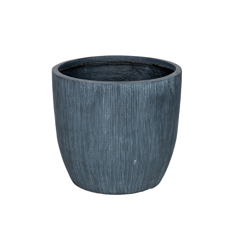 Toronto Classic kompozit növénytartó grafit 25x25cm