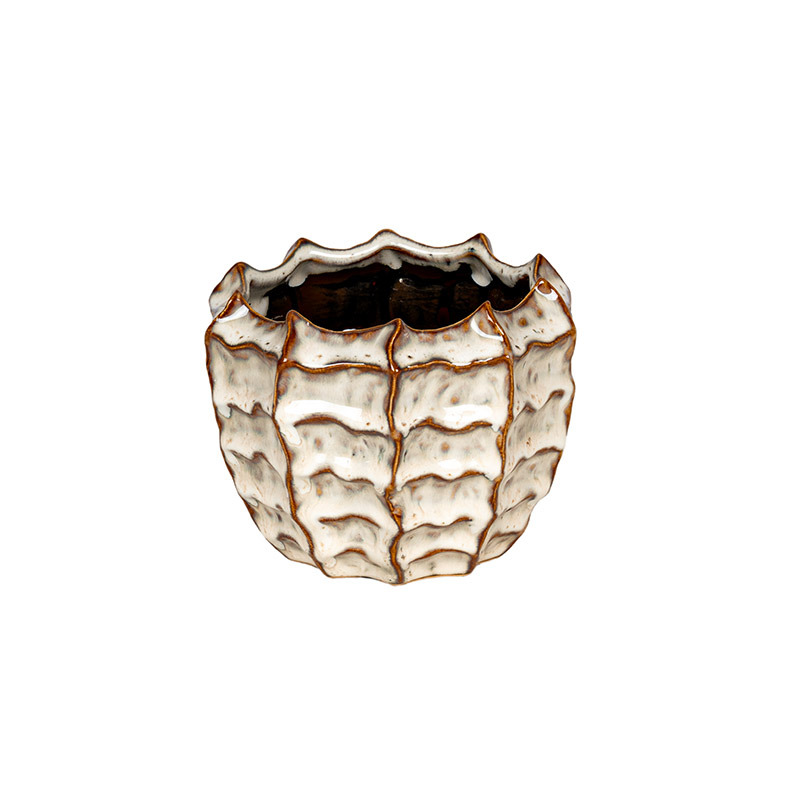 Everett ker&aacute;mia kasp&oacute; kr&eacute;m-barna 13x10,5cm