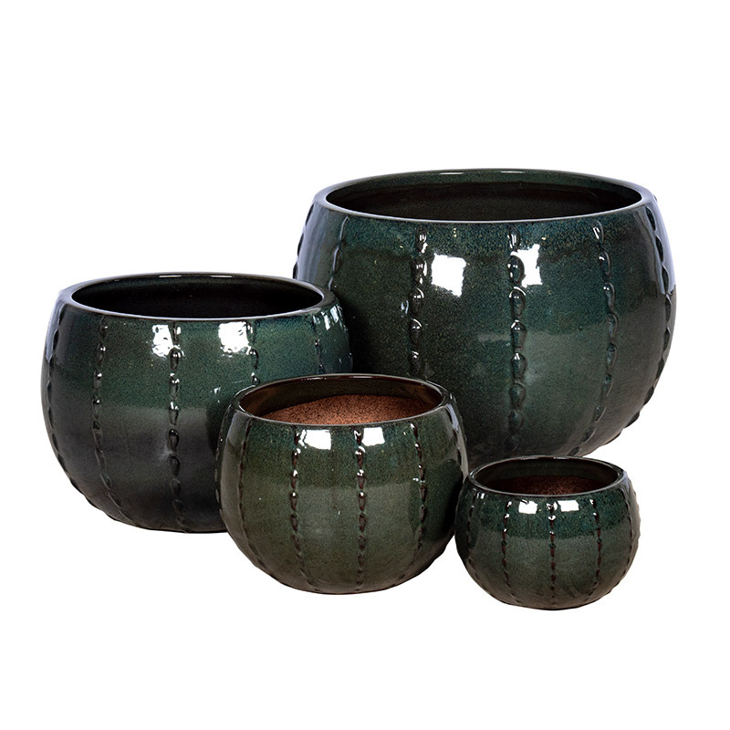 Corset Globe ker&aacute;mia n&ouml;v&eacute;nytart&oacute; szett petrolz&ouml;ld 24x16-57x40cm S4