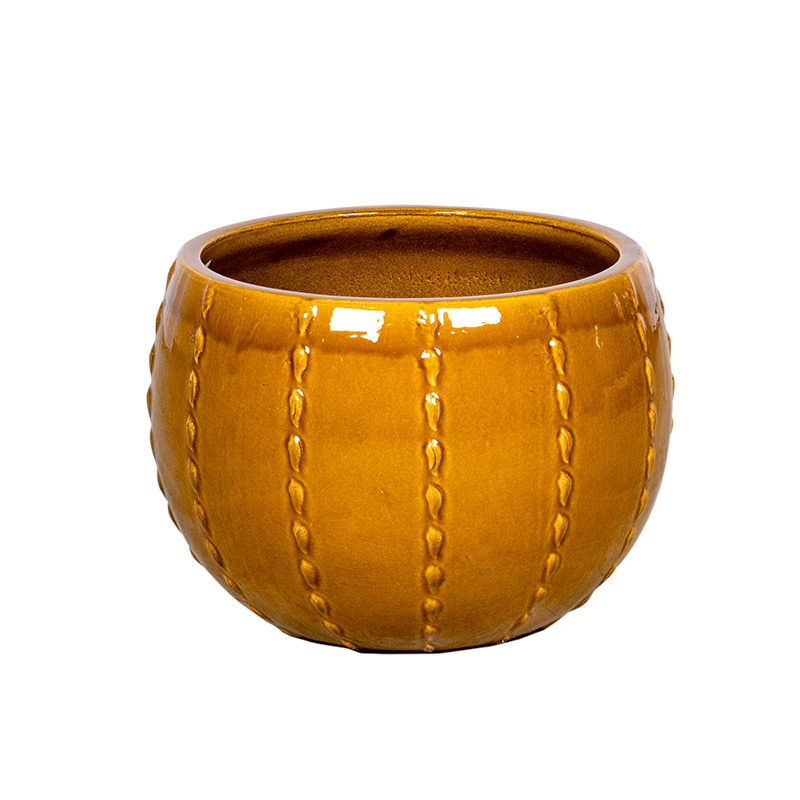 Corset Globe ker&aacute;mia n&ouml;v&eacute;nytart&oacute; m&eacute;zbarna 24x16cm