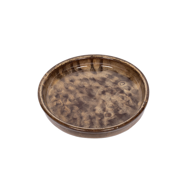 Mercer ker&aacute;mia al&aacute;t&eacute;t rusztikus barna 25cm