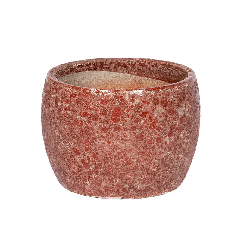 Zora Classic ker&aacute;mia n&ouml;v&eacute;nytart&oacute; savmaratott terrakotta 22x15cm