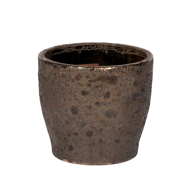 Saylor Flare ker&aacute;mia n&ouml;v&eacute;nytart&oacute; savmaratott bronz 32x29,5cm