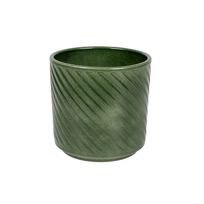 Elsie hengerkasp&oacute; f&eacute;nyes fenyőz&ouml;ld 14cm