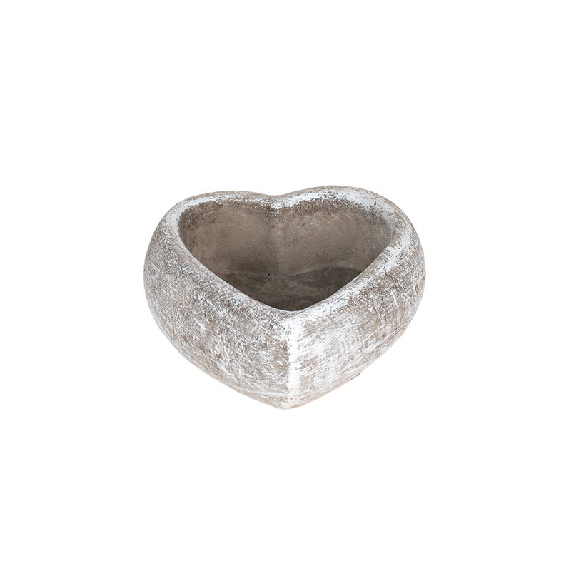 Darcy sz&iacute;v alak&uacute; cement t&aacute;l antikolt sz&uuml;rke 9x9,5x4cm