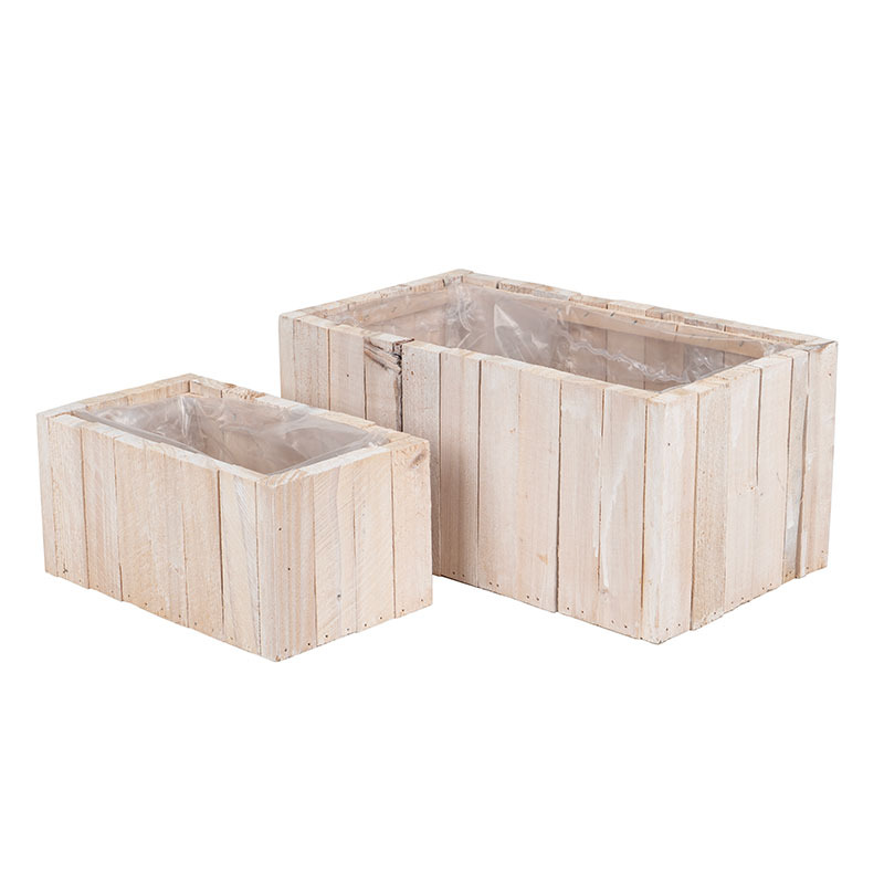 sz&ouml;gletes faszelet l&aacute;da szett antikolt feh&eacute;r 30x17x14cm S2