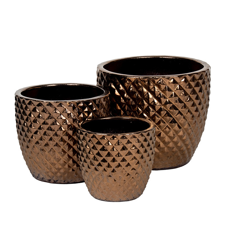 Sullivan Classic ker&aacute;mia n&ouml;v&eacute;nytart&oacute; szett bronz 23,5x22-38x33,5cm S3