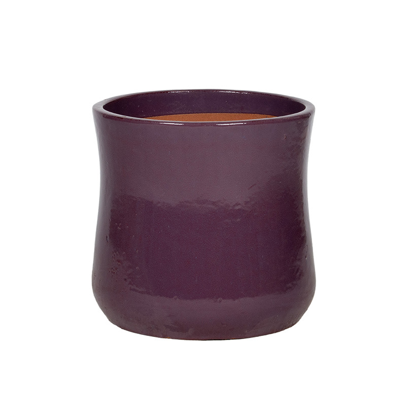 Lenie Caldron ker&aacute;mia n&ouml;v&eacute;nytart&oacute; burgundi 24x23,5cm