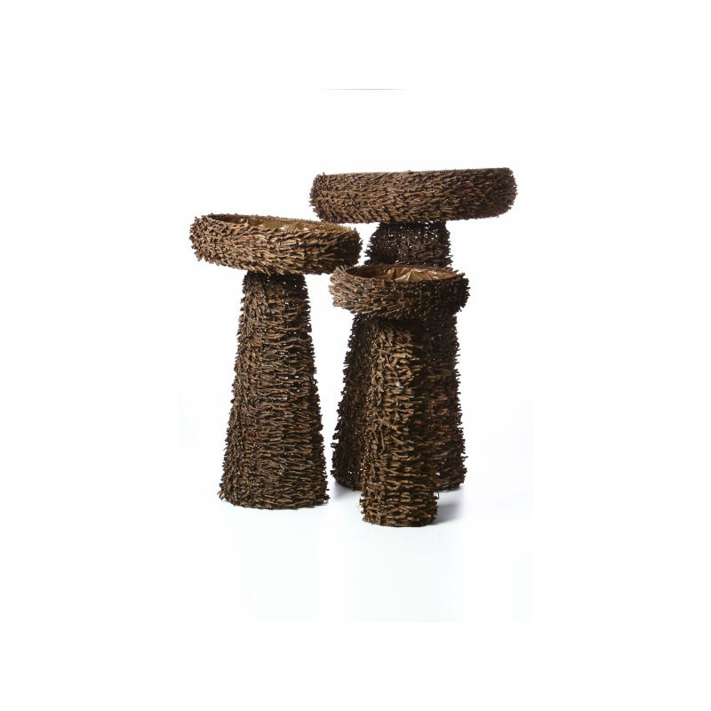 t&uuml;sk&eacute;s rattan gomba szett kiszerel&eacute;s:3db/szett