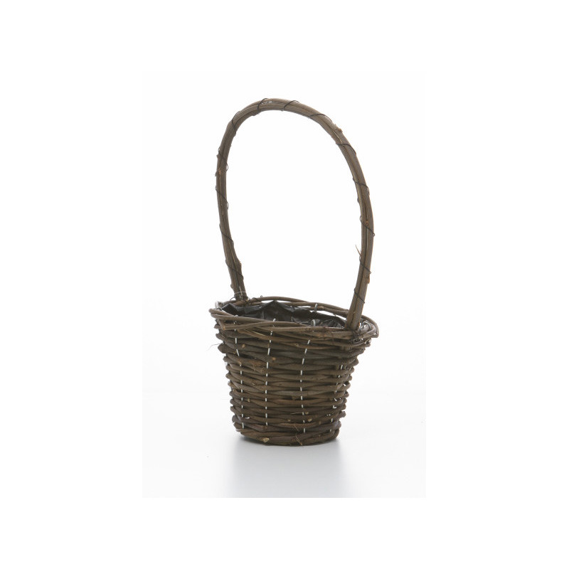 rattan f&uuml;les kos&aacute;r s&ouml;t&eacute;tbarna 25,5x20/49cm