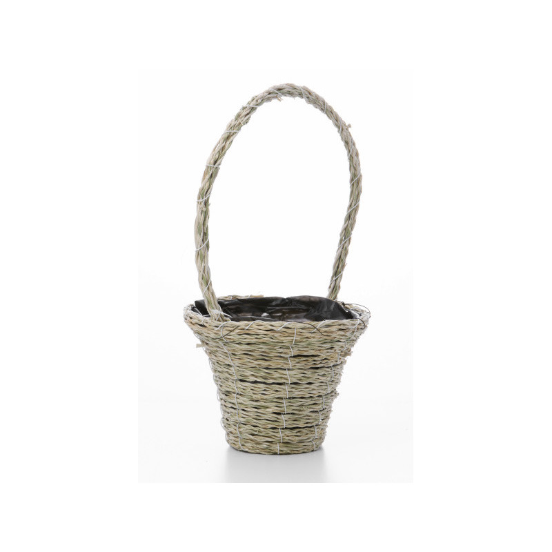 vizifű f&uuml;les kos&aacute;r nat&uacute;r 18x13cm