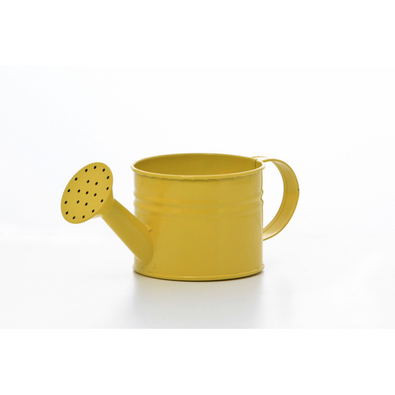 fém locsolókanna sárga 6,5x5,5cm