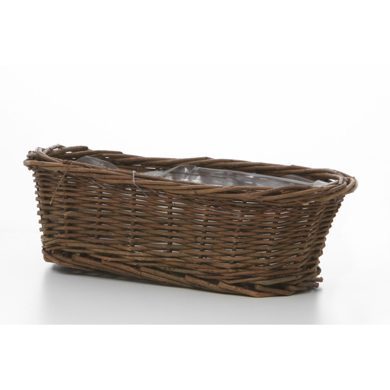 ov&aacute;lis vessző t&aacute;l nat&uacute;r 25x13x8cm