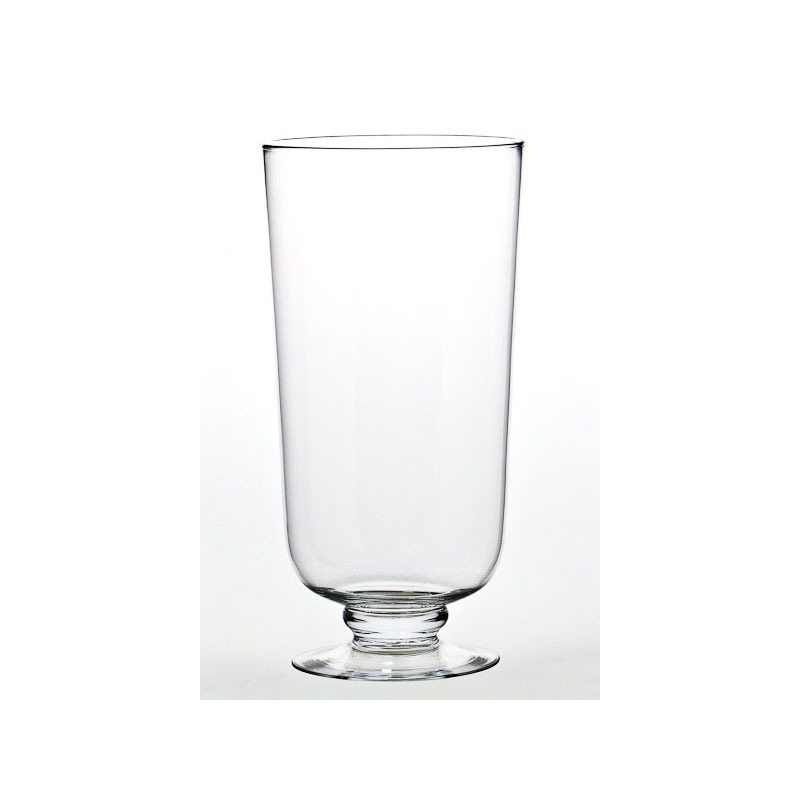 talpas üveg váza 23x46cm