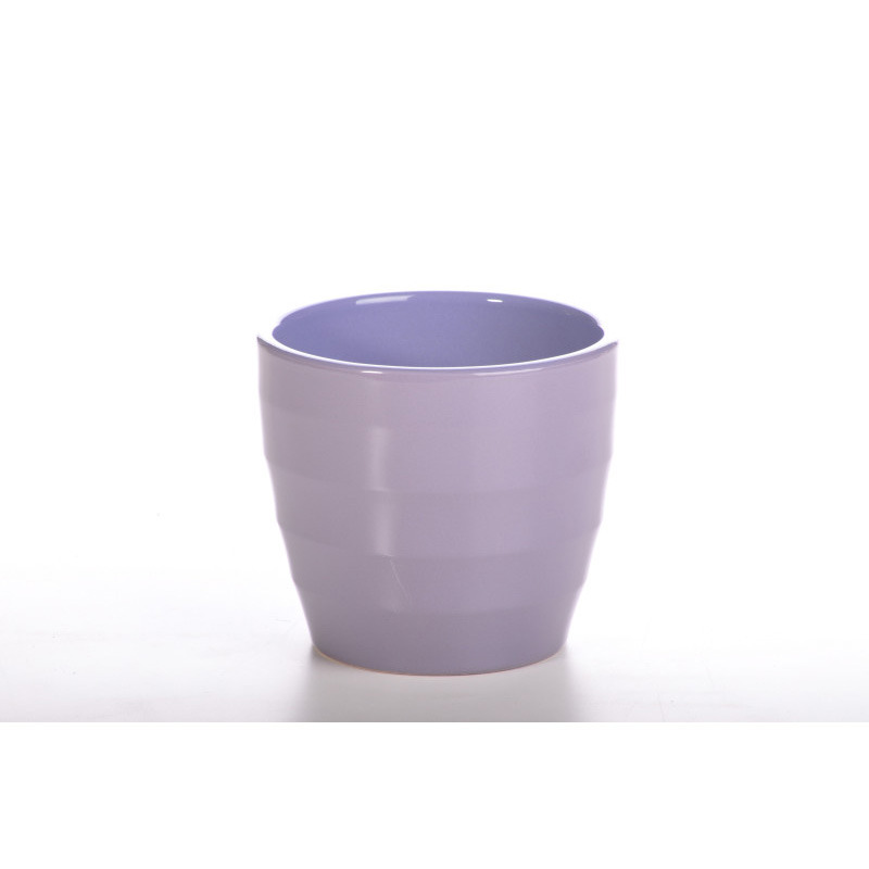 bordás kerámia kaspó levendula 13cm