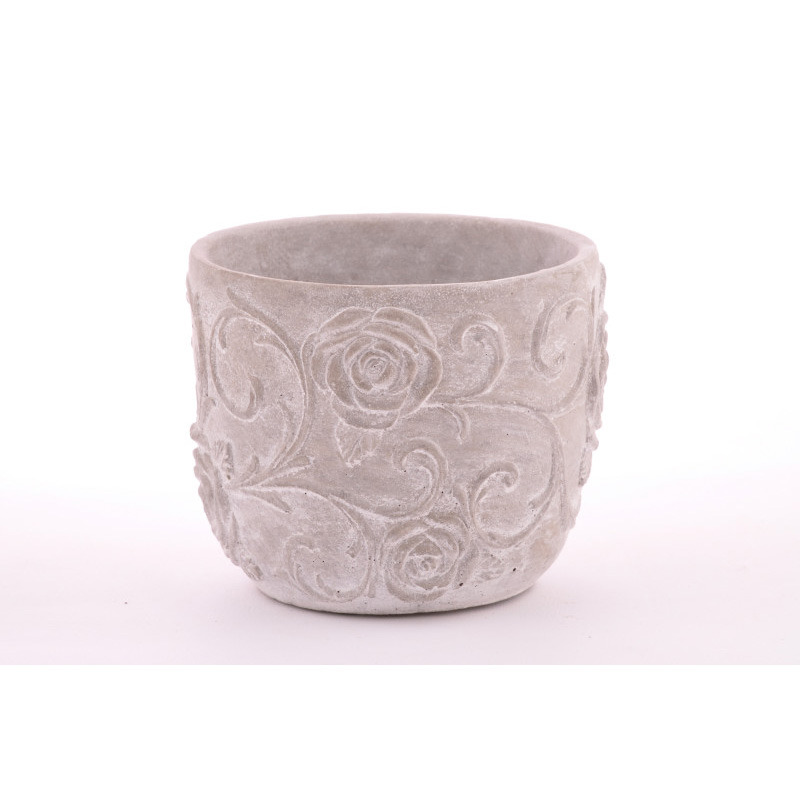 r&oacute;zsa &eacute;s indamint&aacute;s cement kasp&oacute; sz&uuml;rke 16x14cm