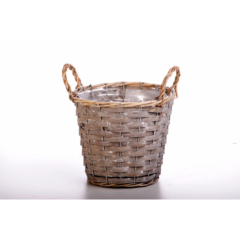 has&iacute;tott fa magas&iacute;tott kasp&oacute; k&eacute;t f&uuml;llel sz&uuml;rke 20x18cm