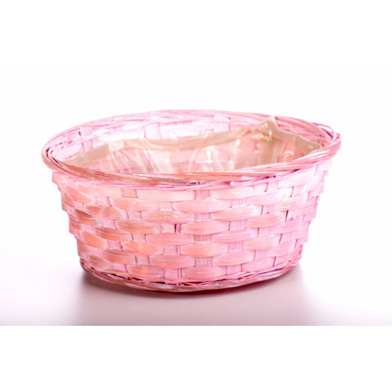 bambusz t&aacute;l antikolt r&oacute;zsasz&iacute;n 17x9cm