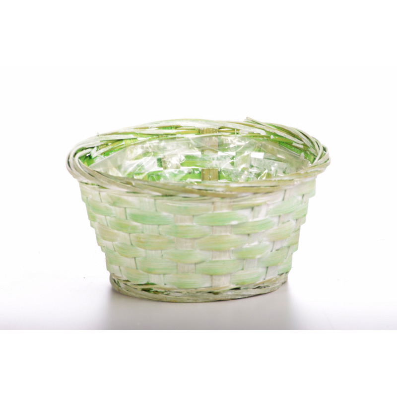 bambusz t&aacute;l antikolt z&ouml;ld 23x10cm