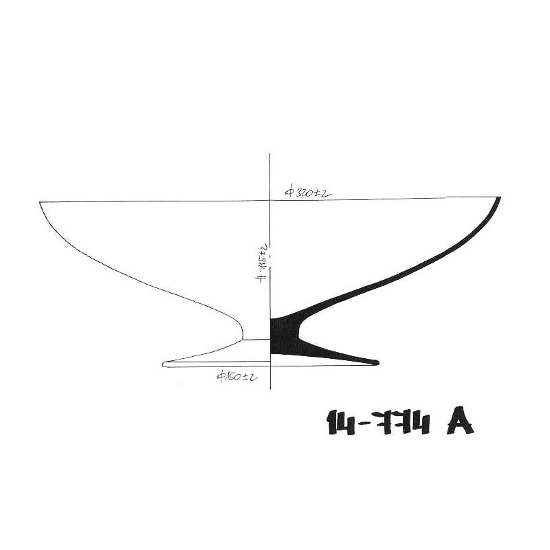 talpas &uuml;veg t&aacute;l 31x13cm