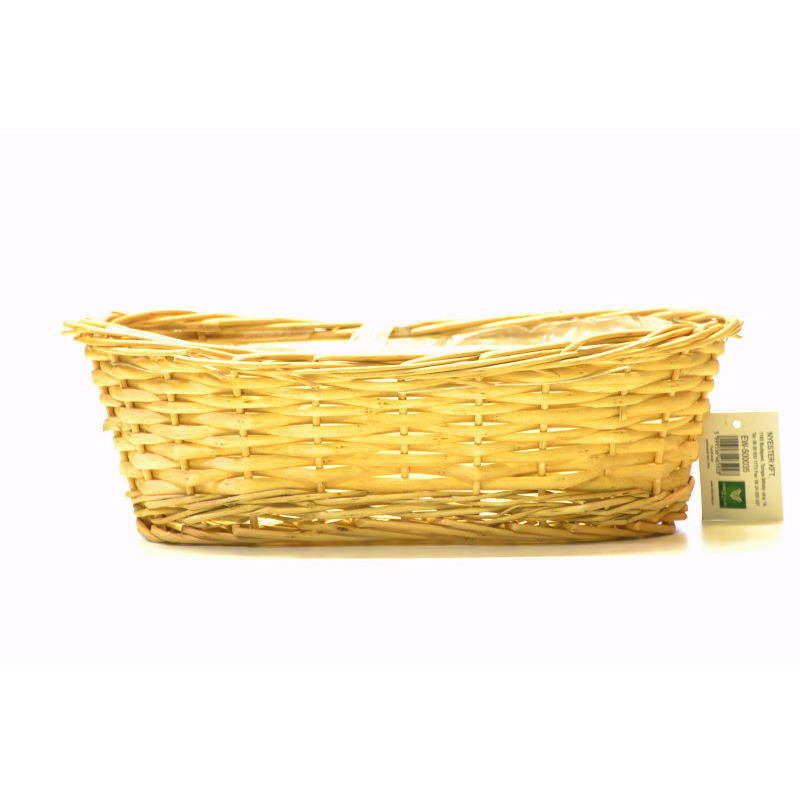 ov&aacute;lis h&aacute;ntolt vessző t&aacute;l 29,5x15x9cm