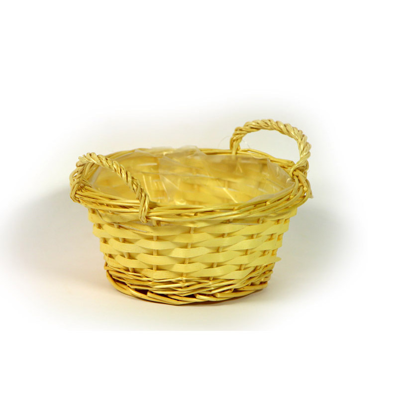 hasított fa tál két füllel natúr 19x9/12cm