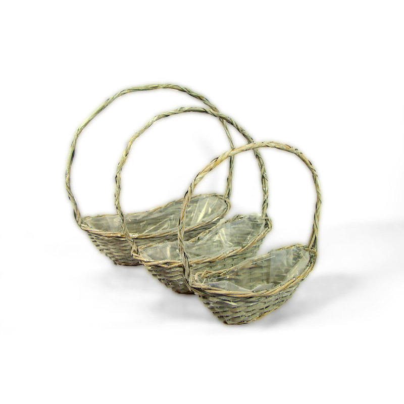 ivelt tetejű ov&aacute;lis has&iacute;tott fa f&uuml;les t&aacute;l szett S/3 antikolt sz&uuml;rke 43x21x14/44cm