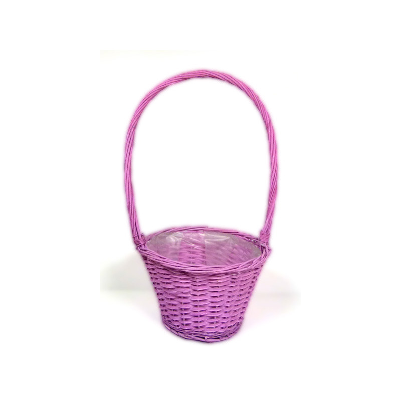 has&iacute;tott fa f&uuml;les kos&aacute;r lila 23x19/57cm