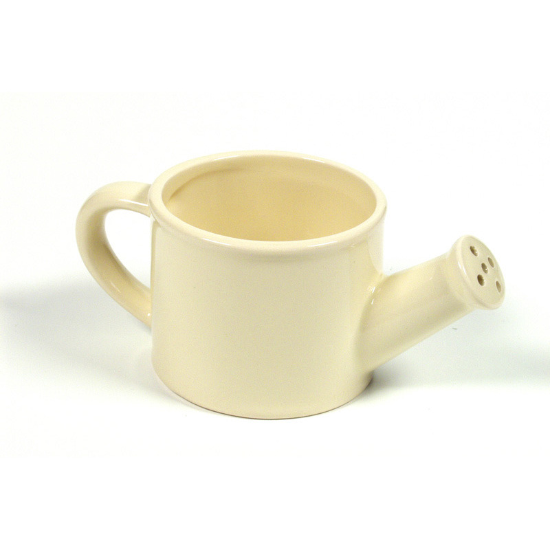 kerámia locsolókanna krém 14/7x6cm