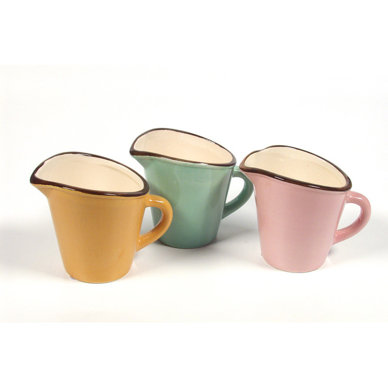 ker&aacute;mia kancs&oacute; mix r&oacute;zsasz&iacute;n-z&ouml;ld-narancs 8x9cm